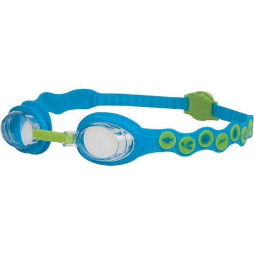 Speedo Junior Sea Squad Spot Swim Goggles 2-6 Years Blue/Green