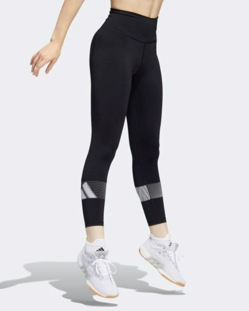 Adidas Womens Believe This 2.0 Adilife 7/8 Tight Black/White