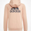 Adidas Kids Big Logo Hooded Jacket Ambient Blush back