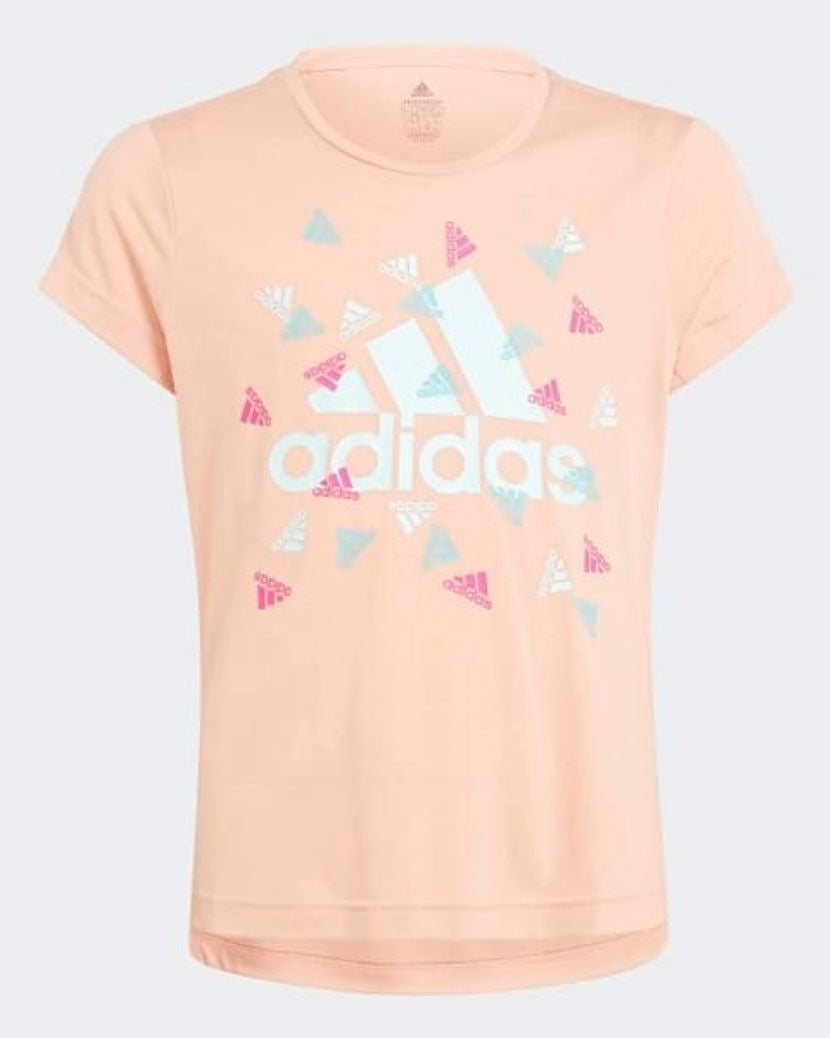 Adidas Kids Up 2 Move Tee Ambient Blush/Mint