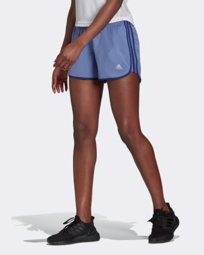 Adidas Womens M20 3 Inch Short Orbit Violet/Victory Blue