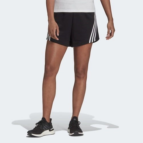 Adidas Womens Future Icons 3 Stripes Shorts Black/White