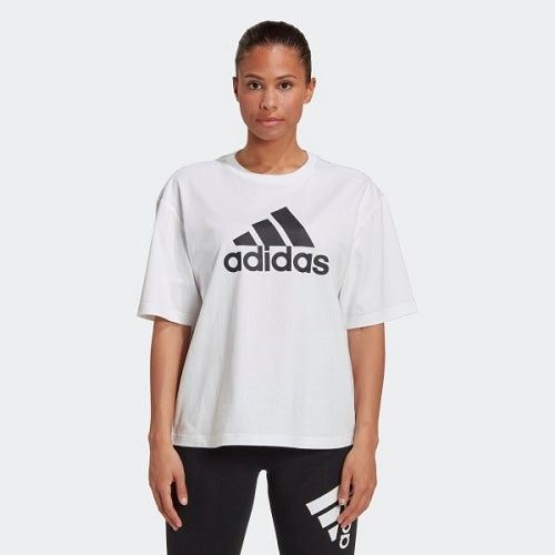 Adidas Womens Future Icons Badge of Sport Tee White