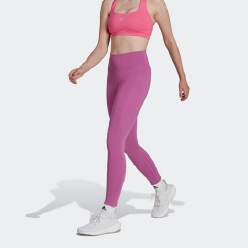 Adidas Womens Optime 7/8 Tight Semi Pulse Lilac
