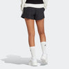 Adidas Womens 3 Stripes Woven Short Black/White