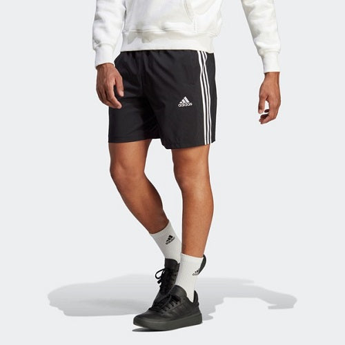 Adidas Mens 3 Stripes Chelsea Short Black/White