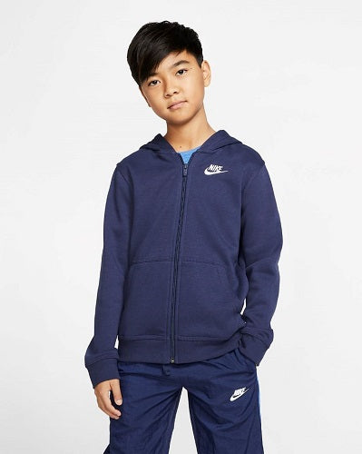 Nike Kids Sportswear Club Hooded Jacket Navy