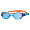 Zoggs Junior Phantom 2.0 Swim Goggles Blue/Orange