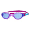 Zoggs Junior Phantom 2.0 Swim Goggles Purple/Blue
