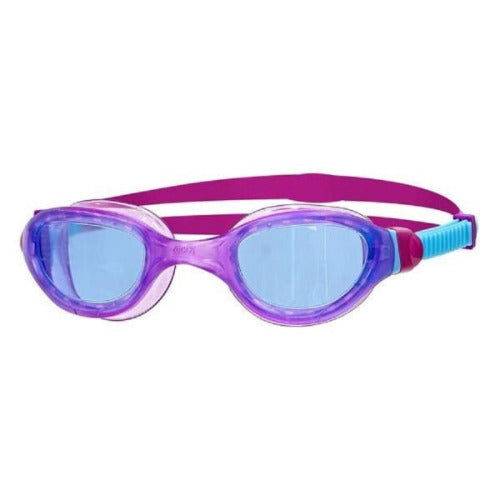 Zoggs Junior Phantom 2.0 Swim Goggles Purple/Blue