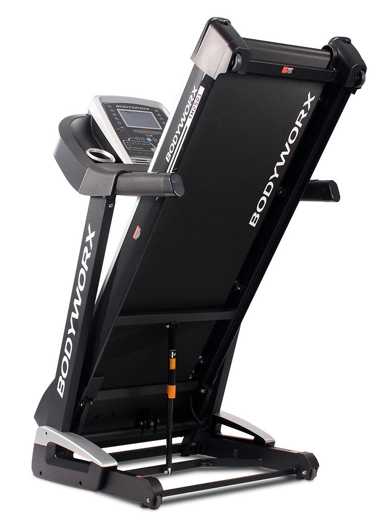 Bodyworx TM2501 2.5HP Treadmill folded
