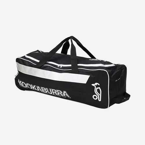 Kooka Pro 5.0 22 Wheelie Cricket Bag Black/White