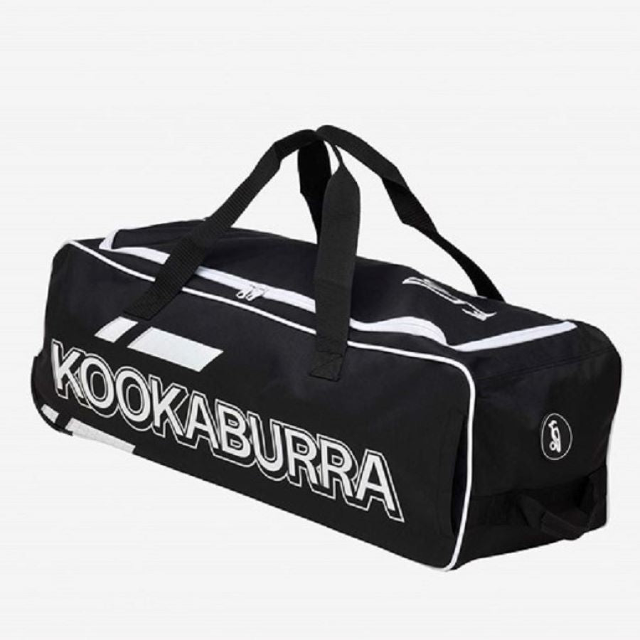 Kooka Pro 5.0 Wheelie Cricket Bag Black/White