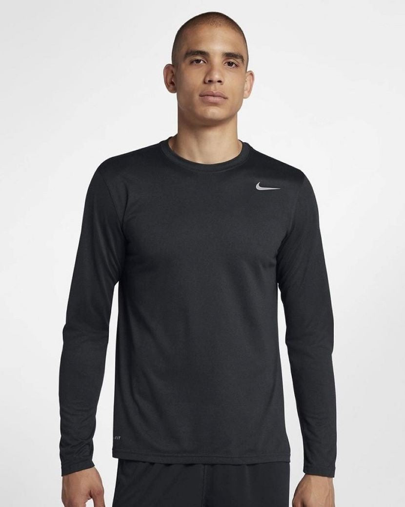 Nike Mens DriFit Legend Long Sleeved Top 2.0 Black