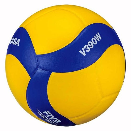 Mikasa Indoor Volleyball V390W Yellow/Blue