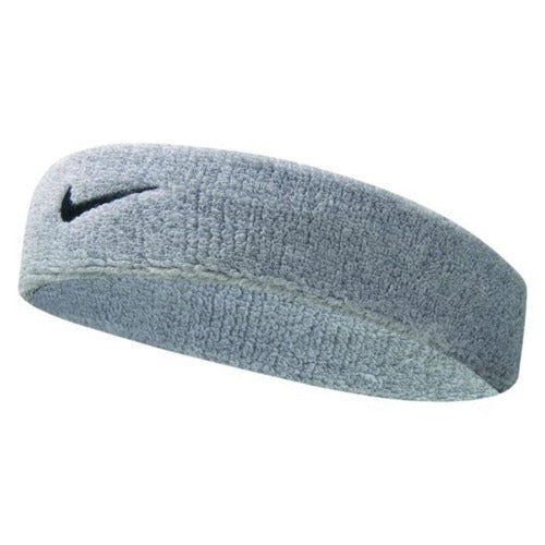 Nike Swoosh Sweatband Headband Grey