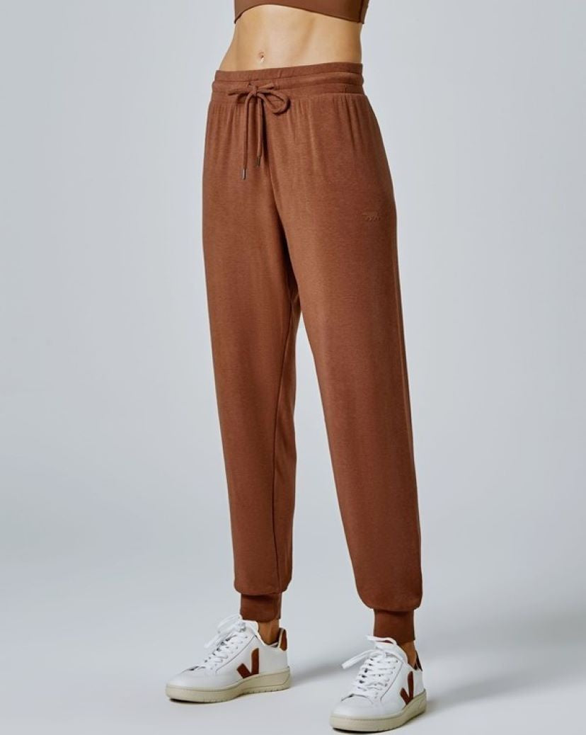 Running Bare Womens Weekend Bound Lounge Pant Toffee