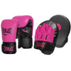 Everlast Tempo Glove & Mitt Combo Set Pink/Black