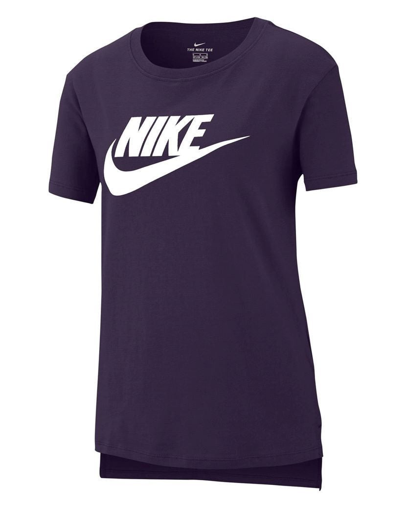 Nike Kids Basic Futura Tee Grand Purple/White