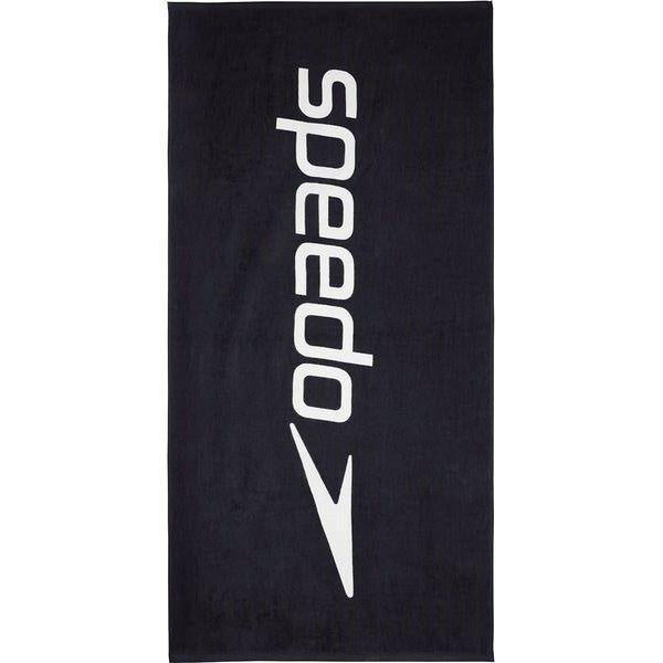 Speedo Logo Towel Black