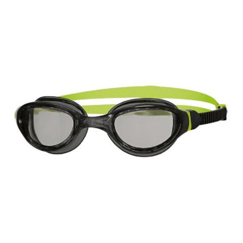 Zoggs Junior Phantom 2.0 Swim Goggles Lime/Smoke