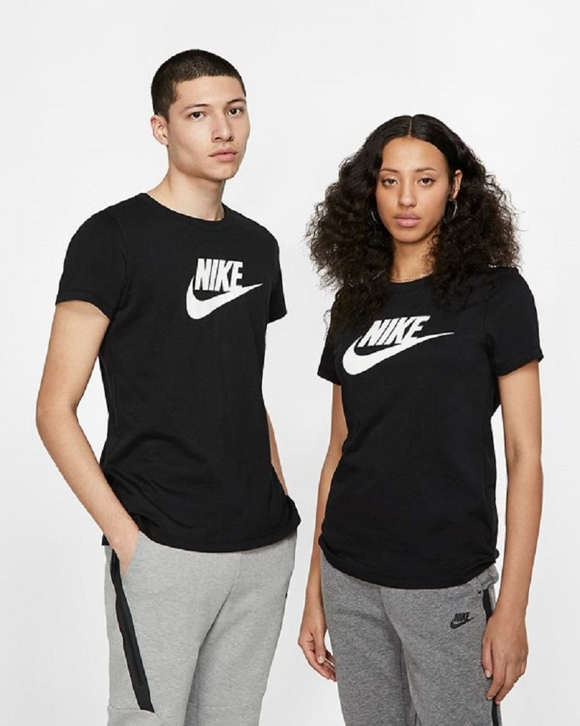 Nike Womens Icon Futura Tee Black/White